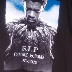 SOLD. Black Panther Chadwick Boseman tshirt